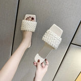 Women Wear Light Women's Sandals, Korean Version Of Lazybones, Sandals On The Braided Ribbon Of 2023