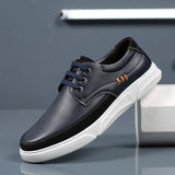 Breakj Shoe Factory Men's Casual Board Shoes Large Size Fashion Trend Soft Bottom Tie-Up Men's Shoes 2023