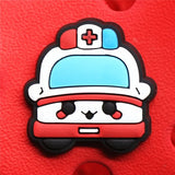 Sale 1pcs Medical Supplies PVC Shoe Charms Cute Stethoscope Syringe Shoe Buckle Decoration Jibz fit Croc Kids X-mas