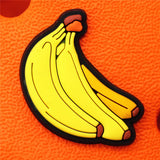Food Style Shoe Charms Accessories Coffee Chocolate Beer Banana Apple Shoes Buckle Decorations Fit Kids X-mas Party