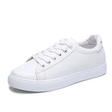 Breakj New Small White Shoes Female Korean Version Of Students With Flat Shoes Flat Sports Leisure Round Head Flat Women's Single