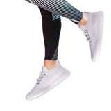 New Arrival Women Vulcanized Shoes Ultralight Breathable Casual Sneakers Women Tennis Shoe Fitness Trainers Flats Size