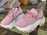 2021 New Sock Sneakers Plaform Slip On Breathable Kniting Casual Women Shoes Good Quality Light Mesh Walking