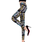 Printed Leggins Elastic Fitness Leggings Sexy Pants Women Push Up Trousers Summer Gym Sports