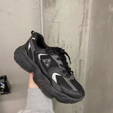 wind reflective old shoes women 2021 spring sports casual shoes flat breathable comfortable women's