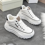 Breakj Korean Platform Dad Shoes Spring 2025 New Street Photo Student Running Sneakers Increased Leisure