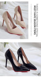 New 2020 Bed High Heels Fun One-time Sexy High Heels Bed Foot Fetish Alternative Passion Sexy Red