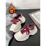 Breakj Shoes Women's Low Top (Help High Less Than Cm) Year Winter Rubber