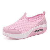 Women Casual Shoes 2021 Soft Bottom Walking Shoes Woman Air Mesh Vulcanize Shoes Summer Chunky Sneakers For Basket Femme