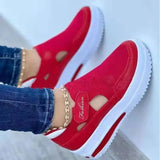 Breakj Casual Single-Shoe Women In The Spring Of 2023 New Light Spell Magic Stick Thick Bottom Breathable Daily Single
