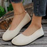 Breakj Summer New Large-Size Comfortable Solid Color Permeable Fashion White Flat Bottom Lady Single