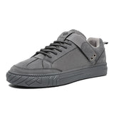 o'clock Fashion Men's Casual Shoes Comfortable Mesh Slip Resistant Male Sneakers Quality All-match Lace-up Black