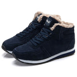 Women Sneakers 2022 Keep Warm Winter Sneakers With Fur Winter Shoes For Women Black Sports Chaussure Femme Couple Tennis