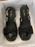 Sandals Mary Jane Shallow Mouth Comfort Shoes for Women Summer Heels Med Pointed Girls High Spring Retro Medium