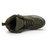 Tactical Military Combat Boots Men Genuine Leather US Army Hunting Trekking Camping Mountaineering Winter Work Shoes