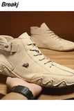 Shoes for Men Summer Ankle Boots Fashion Sneakers Luxury Designer Walking Loafers Men Moccasin Driving Motorcycle