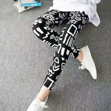 Push Up Leggins Mujer Stripe Printed Leggings Women Dot Mid Waist Polyester Fitness