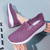 Women's Sports Shoes Sneakers Shoes Fashion Hollow Out Breathable Leisure Walk Soft and Comfortable Zapatos De