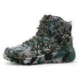 Breakj Men's Shoes Outdoor Work Boots Climbing Boots Autumn And Winter High Help Wear And Anti-Slip Hiking Cross-Country