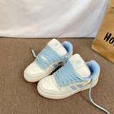 Kong Style Minority Design Board Shoes Female Ins Trend 2024 Fall New Style Students All Kinds Of Casual Bread Small White