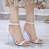 Breakj Korean High Heels Black Shoes 2023 Summer
