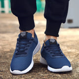Men Sneakers 2021 New Men Casual Shoes Lace Up Men Running Shoes Lightweight Comfortable Breathable Walking