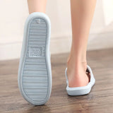 New Slippers Female Indoor Household Simple Bathroom Bath Non-Slip EVA Sole Sandals And Slippers Summer Men's Home