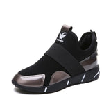 New Autumn New Fashion Wild Ladies Flat Sneakers Comfortable Breathable Slip-on Women's Vulcanized