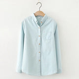 Women Blouses Shirts Tunic Womens Tops And Blouse 2020 Womenswear Long Sleeve Clothing Button Up Down Outwear OL