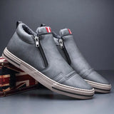 Casual Shoes Winter Warm Ankle Boots Fashion Man Snow Boots Outdoor Footwear Black Sneakers Men's Leather botas
