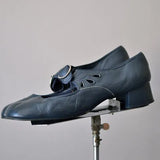 Breakj 2023 Spring New Low Heel Buckle With Shallow-Mouth Single Shoe Size 40-43 Single