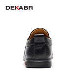 Brand Men Genuine Leather Shoes Luxury Casual Shoes Soft Men Loafers Breathable Slip On Driving Men Shoes Plus Size