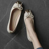 Breakj Women 2025 New Autumn French Bold With A Comfortable Little Fragrant Soft Base Casual Mary Jane
