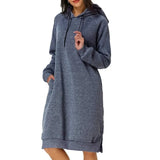 Sweatshirt Dress Women Hoodies Pocket Ladies Long Sleeve Autumn Hooded Pullover Oversized Sweatshirt Loose Casual