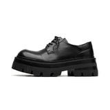 Breakj 2024 New Platform Korean Version Casual Black Premium Sense Men's Business Fashion Derby