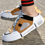 Summer Breathable Net Cloth Men's Shoes With All Kinds Of Personality Korean Version Trend Students Half Put On Lazy Casual