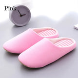 Women Wool House Slippers Warm Soft Flat Shoes Home Indoor Footwear Candy Color Autumn Winter Fashion 2021 Shoe Plus Size