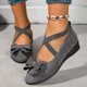 Breakj 2025 New Large-Size Tip-Tloping Single Shoes Women's Bean Shoes Sports Casual