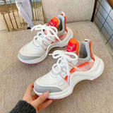 Designer Casual Sneakers For Women Dad Shoes Fashion Sneakers Leisure Shoes 2021 Women's Summer Shoes Chunky