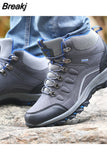 Sneakers Fall Winter Couple Casual Sports Running Shoes Flat Outdoor Hiking Boots Waterproof Walking Shoes Zapatos