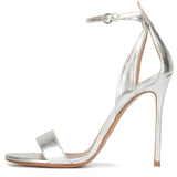 Lady's Fashionable And Elegant Large-Size Open-Toed High-Heeled