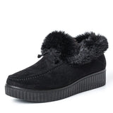Winter Women boots Fashion Snow Boots Women Casual Ankle Boot Warm Platform Cotton Shoes Slip on Ladies Flat Short