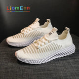 Women's Sneakers 2021 Women Running Sport Shoes Woman White Pink Yellow Sneakers Tennis Light Mesh Vulcanize basket