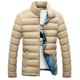 New Autumn Winter Jackets Parka Men Warm Outwear Casual Slim Mens Coats Windbreaker Quilted Jackets Men