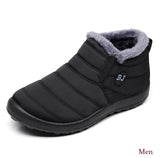 Boots Men Winter Shoes Waterproof Snow Boots For Men Ankle Botas Hombre Plus Size 46 Men Shoes Winter Footwear Male