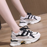 Sneakers Women Platform Shoes Fashion Thick Sole Sport Shoes Ladies Trainers Casual Chunky Sneakers Women Basket