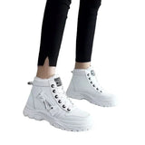 Winter Ladies Shoes Lace Up Women Sneakers Snow Ankle Boots Waterproof Warm Platform Botas Woman Footwear Botas De