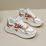 Breakj Korean Version Of The Thick Platform Dad Shoes Spring 2025 New Street Shot Student Running Sneakers Increased Leisure