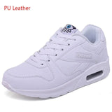 Women Sneakers Casual Breathable Sport Shoes Lace Up Women Platform Sneakers Outdoor Walking Large Size Running