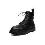 Top Boots Fashion Versatile High Top Men Shoes Motorcycle Boots Comfortable Breathable Winter Non-slip